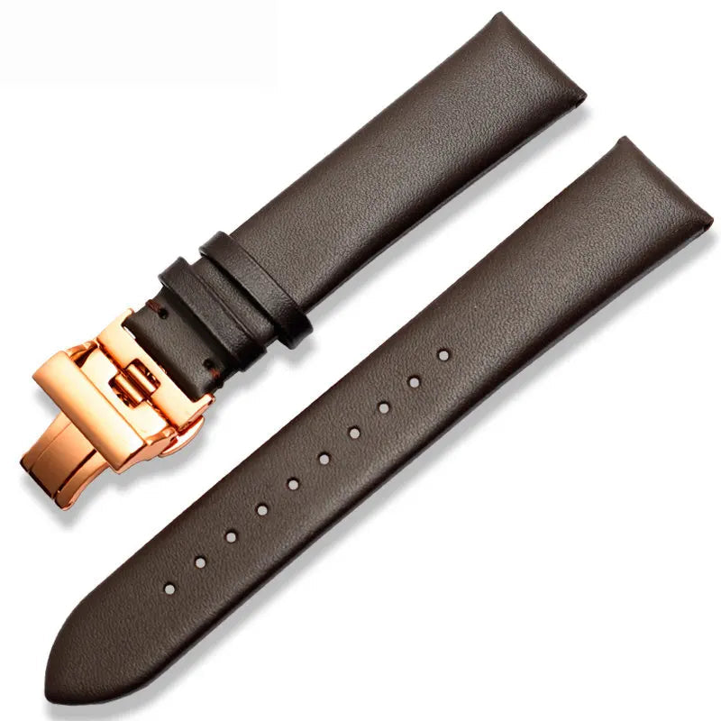 Genuine Leather Watch Strap – 20mm / 22mm with Butterfly Clasp | Wellstraps™  Wellstraps™