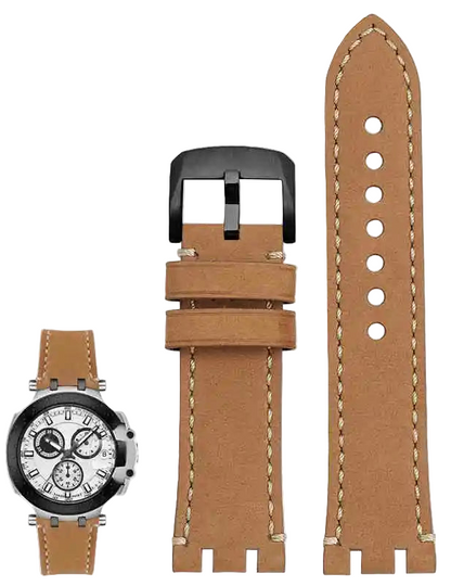 Leather Strap – Compatible with 24 mm Watches | Wellstraps™  Wellstraps™