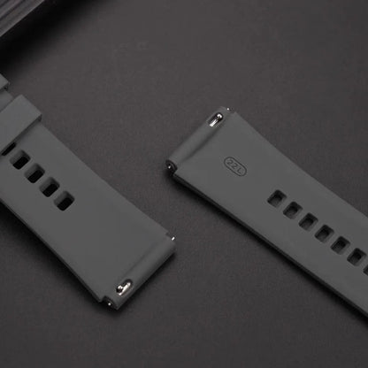 Rubber Watch Strap with Convex Ends – 22mm | Wellstraps™  Wellstraps™