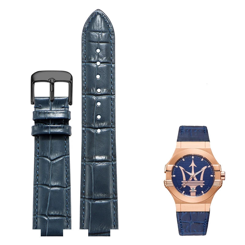 Leather Watch Strap with Pin Buckle | Wellstraps™