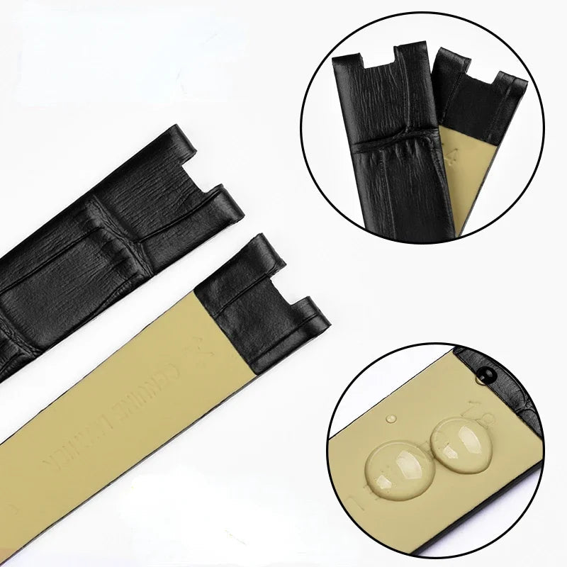 Genuine Leather Watch Strap – 14mm / 18mm Butterfly Buckle | Wellstraps™  Wellstraps™