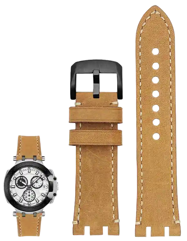 Leather Strap – Compatible with 24 mm Watches | Wellstraps™  Wellstraps™