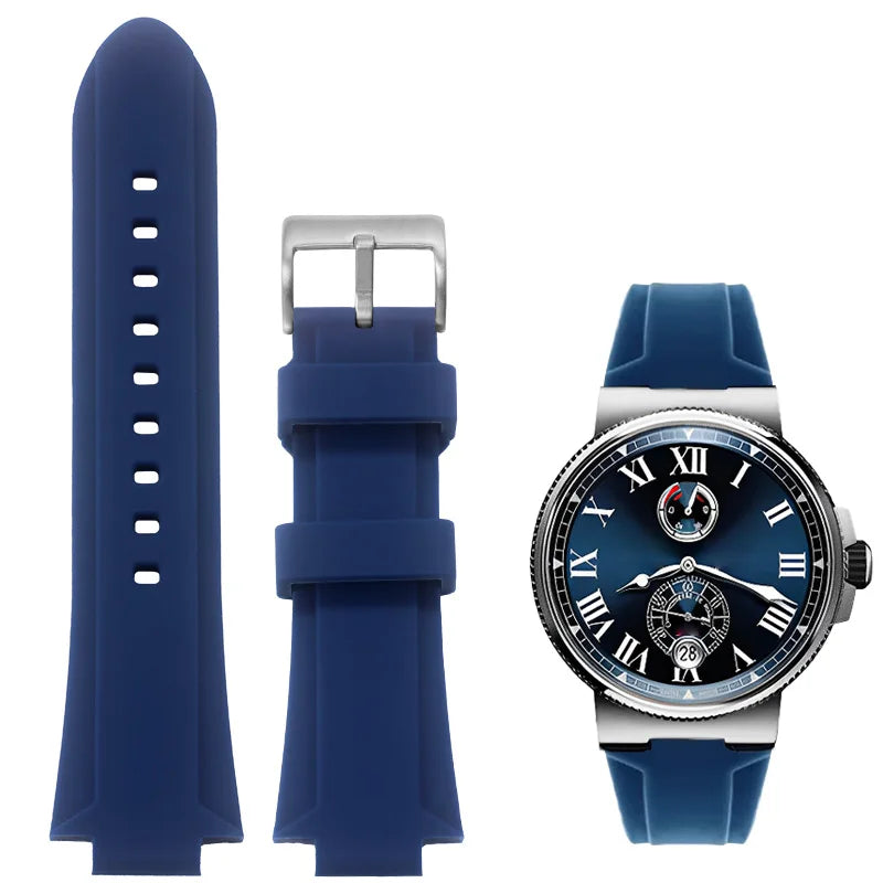Rubber Strap – Compatible with 24 mm & 26 mm Watches | Wellstraps™