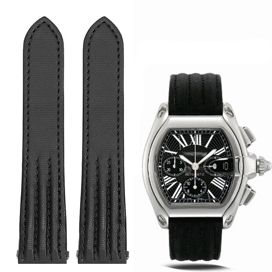 Nylon Watch Strap – Black | Wellstraps™ Wellstraps