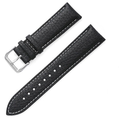 Litchi Pattern Leather Watch Strap – 12–22mm | Wellstraps™  Wellstraps™