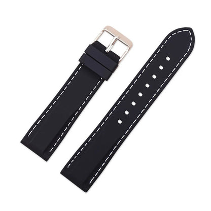 Silicone Rubber Strap – Compatible with 16–24mm Watches | Wellstraps™ Wellstraps