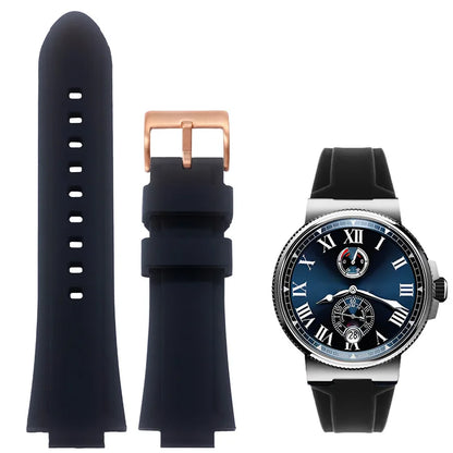 Rubber Strap – Compatible with 24 mm & 26 mm Watches | Wellstraps™