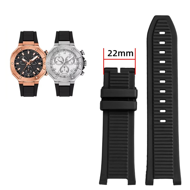 Rubber Strap – Compatible with 24 mm Watches | Wellstraps™  Wellstraps™
