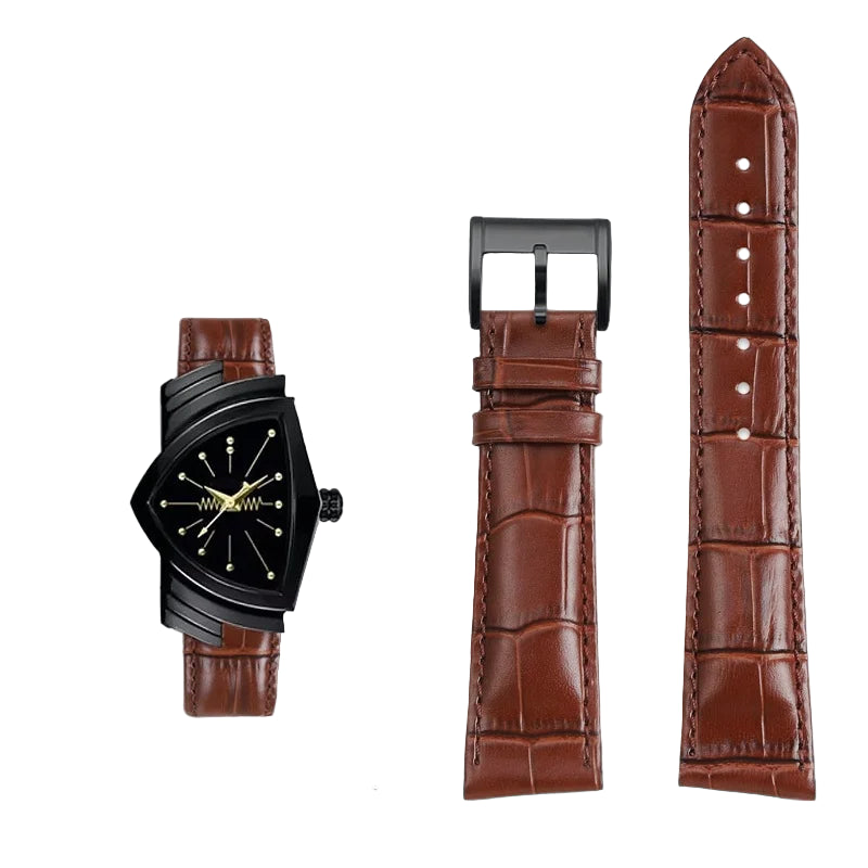 Cowhide Leather Watch Strap – 21mm | Wellstraps™