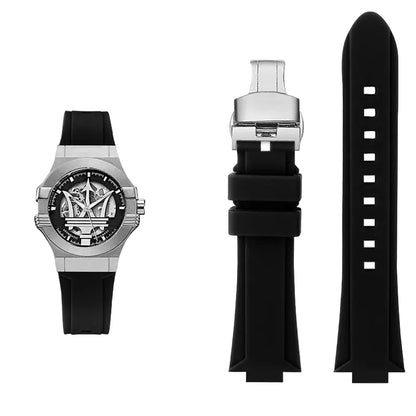 Rubber Strap – Compatible with 21 mm & 24 mm Watches | Wellstraps™