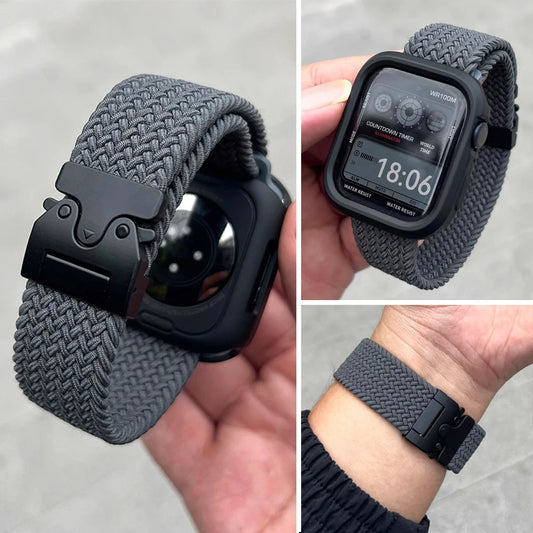 Parachute Nylon Watch Strap – 38–49mm | Wellstraps™  Wellstraps™