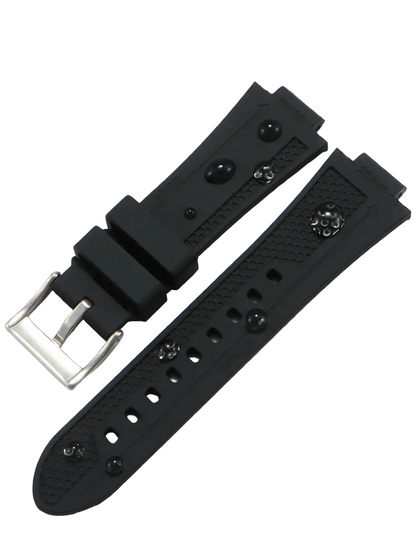 Rubber Strap – Compatible with 24 mm & 26 mm Watches | Wellstraps™