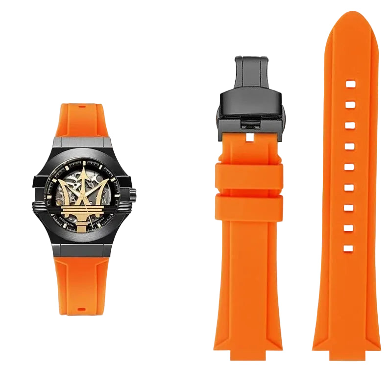 Rubber Strap – Compatible with 21 mm & 24 mm Watches | Wellstraps™