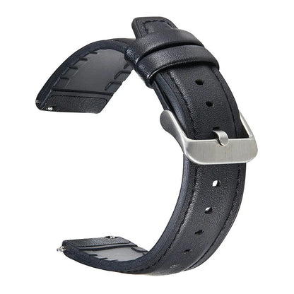 Leather Strap For Smartwatch – 22mm Replacement Band | Wellstraps™ Wellstraps