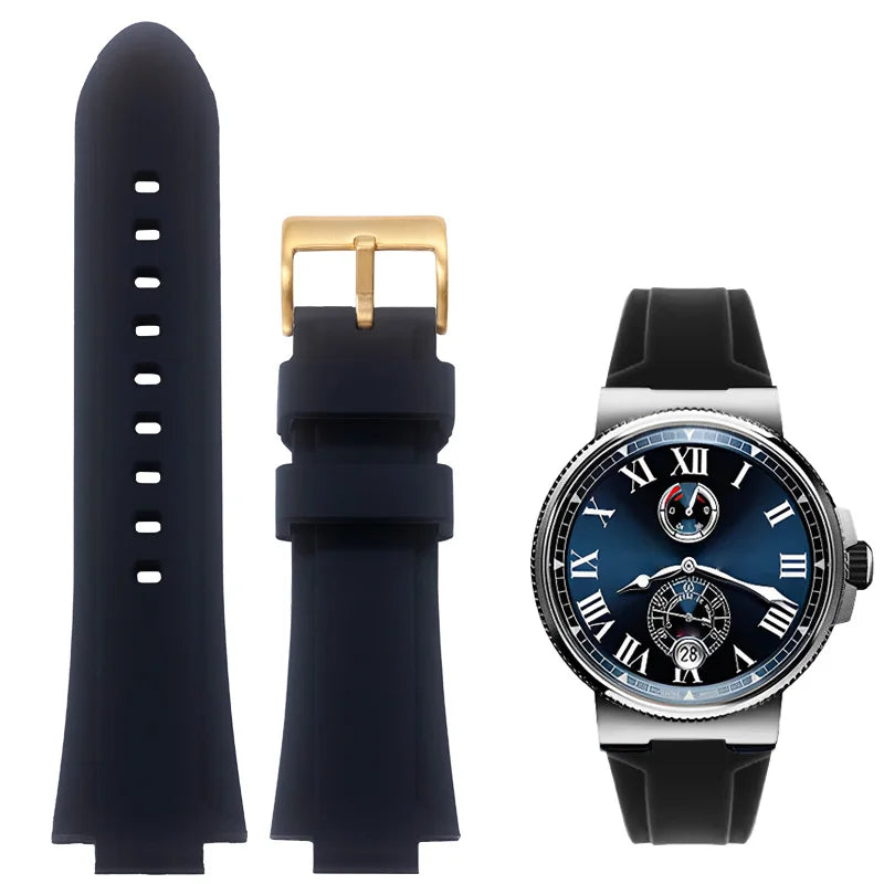 Rubber Strap – Compatible with 24 mm & 26 mm Watches | Wellstraps™