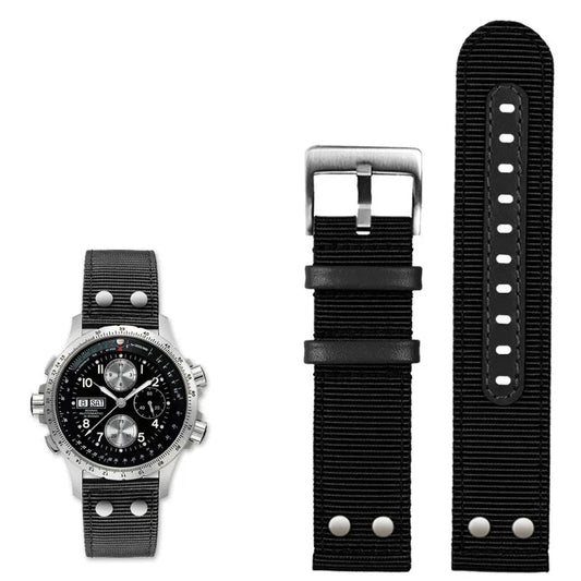 Nylon Canvas Watch Strap – 22mm | Wellstraps™  Wellstraps™