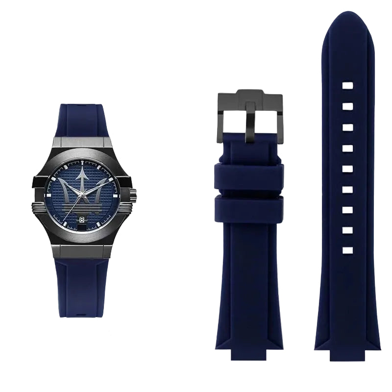 Rubber Strap – Compatible with 21 mm & 24 mm Watches | Wellstraps™