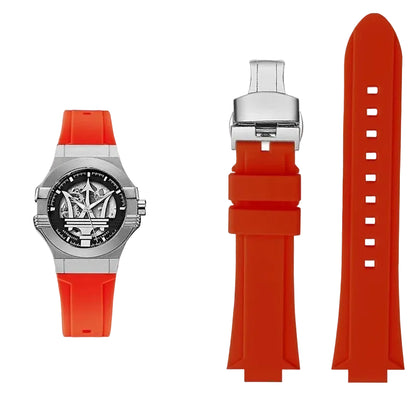 Rubber Strap – Compatible with 21 mm & 24 mm Watches | Wellstraps™