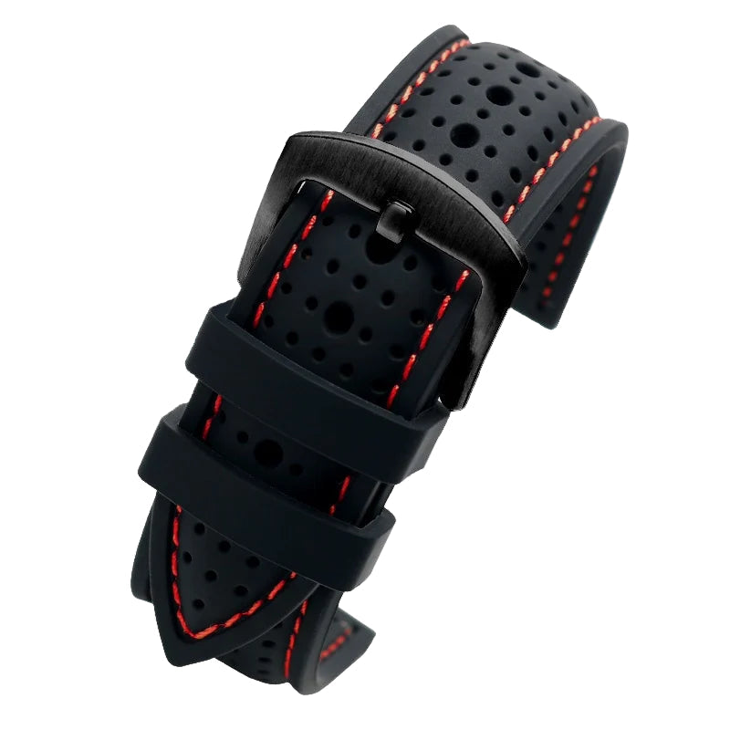 Sport Rubber Strap For Watch – 18/20/22/24mm Breathable Band | Wellstraps™ Wellstraps
