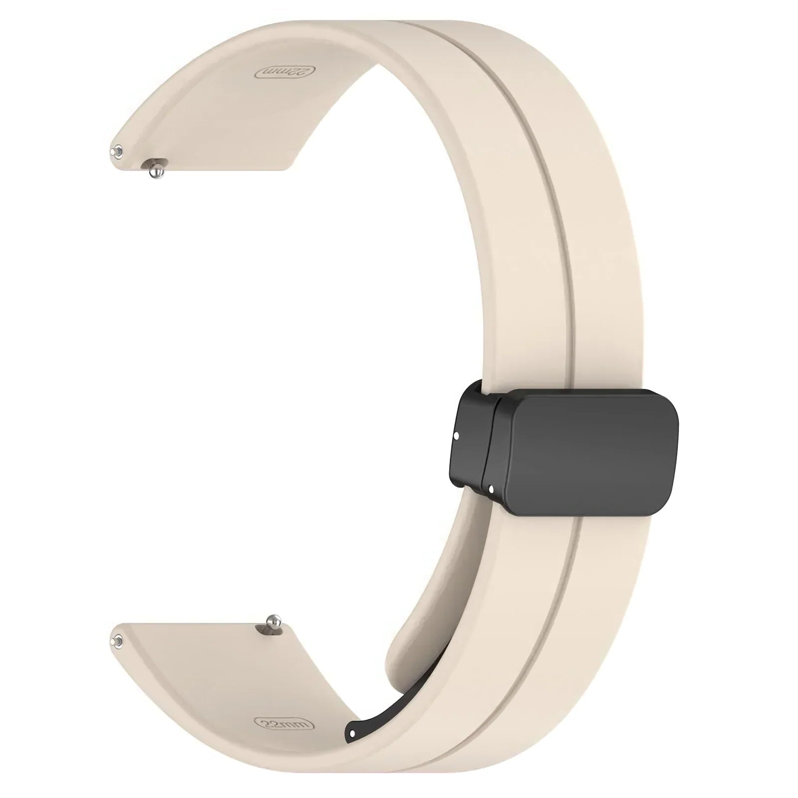 Rubber Watch Strap – Magnetic Buckle – 20 mm | Wellstraps™ Wellstraps