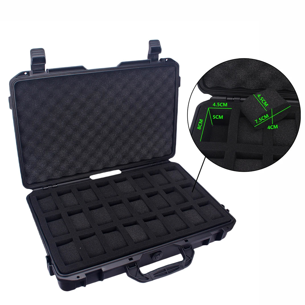 Waterproof Watch Storage Case – 24 Slots | Wellstraps™  Wellstraps™