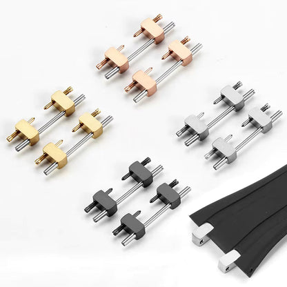 Premium Stainless Steel Connector Link Kit for Audemars Piguet Watch Straps – Perfect Fit 3.5mm & 4.5mm Wellstraps Tools