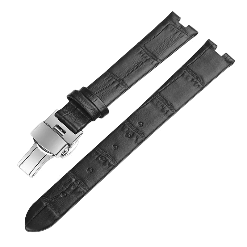 Genuine Leather Watch Strap – 14mm / 18mm Butterfly Buckle | Wellstraps™  Wellstraps™