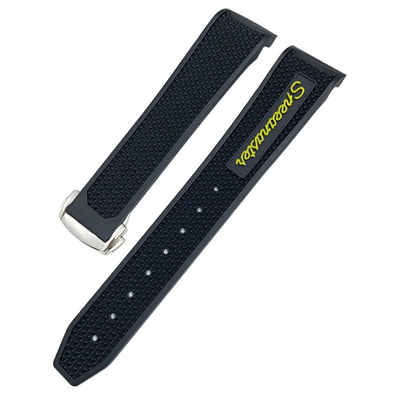 19mm 20mm 21mm 18mm Rubber Watch Band Fit for Omega Seamaster 300 Sxwatch Speedmaster Moon Strap Planet Ocean Silicone Watchband  Wellstraps™