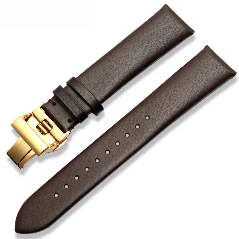 Genuine Leather Watch Strap – 20mm / 22mm with Butterfly Clasp | Wellstraps™  Wellstraps™