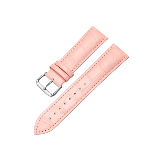 Alligator Leather Strap - Pink - Alligator Pattern Wellstraps
