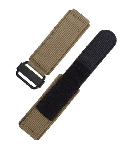 Nylon Watch Strap – Green – 22mm & 24mm – Tactical Replacement Band | Universal Nylon Watch Band Wellstraps