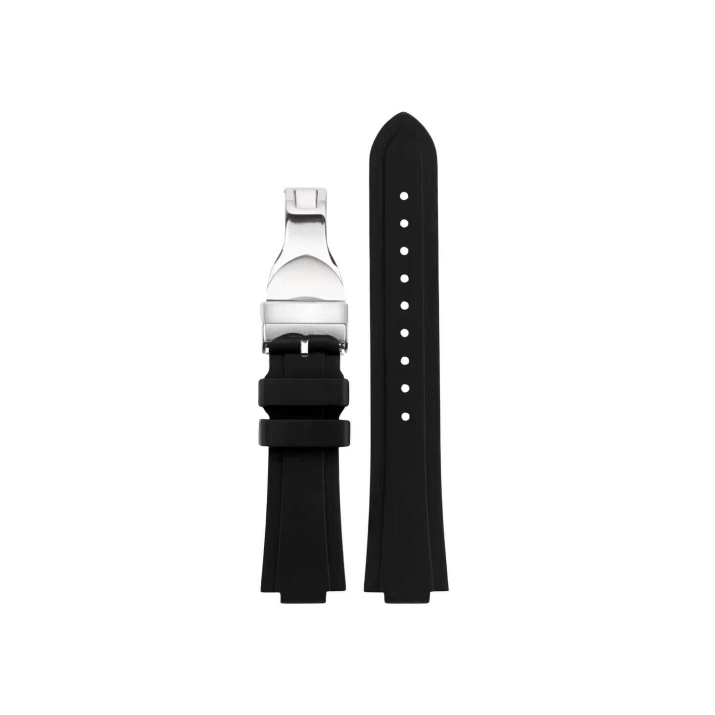 Rubber Strap – Compatible with 21mm & 22mm Watches Wellstraps
