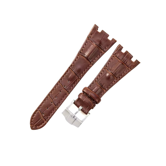 Crocodile Leather Watch Strap – 28mm – For 42mm Luxury Diver Watches – Multiple Colors | Wellstraps™ Wellstraps