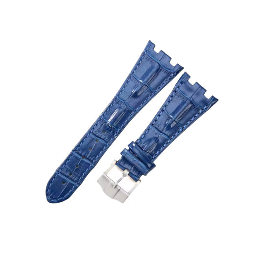Crocodile Leather Watch Strap – 28mm – For 42mm Luxury Diver Watches – Multiple Colors | Wellstraps™ Wellstraps
