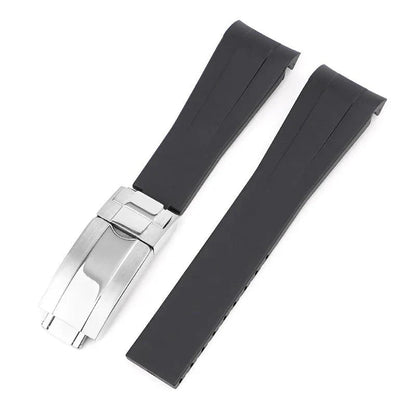 Deployant Rubber Strap – E-Series | Fits 19–21mm Watches Wellstraps
