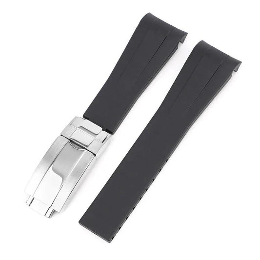 Deployant Rubber Strap – SD Series | Compatible with 20mm & 21mm Watches Wellstraps