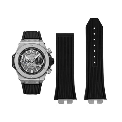 Rubber Watch Strap – Click Attachment, Compatible with 28mm Watches | Wellstraps™  Wellstraps™
