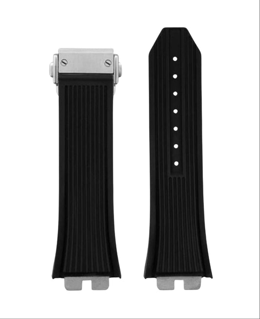 Rubber Watch Strap – Click Attachment, Compatible with 28mm Watches | Wellstraps™ Wellstraps