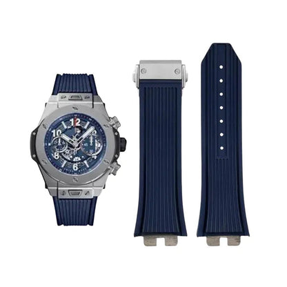 Rubber Watch Strap – Click Attachment, Compatible with 28mm Watches | Wellstraps™  Wellstraps™