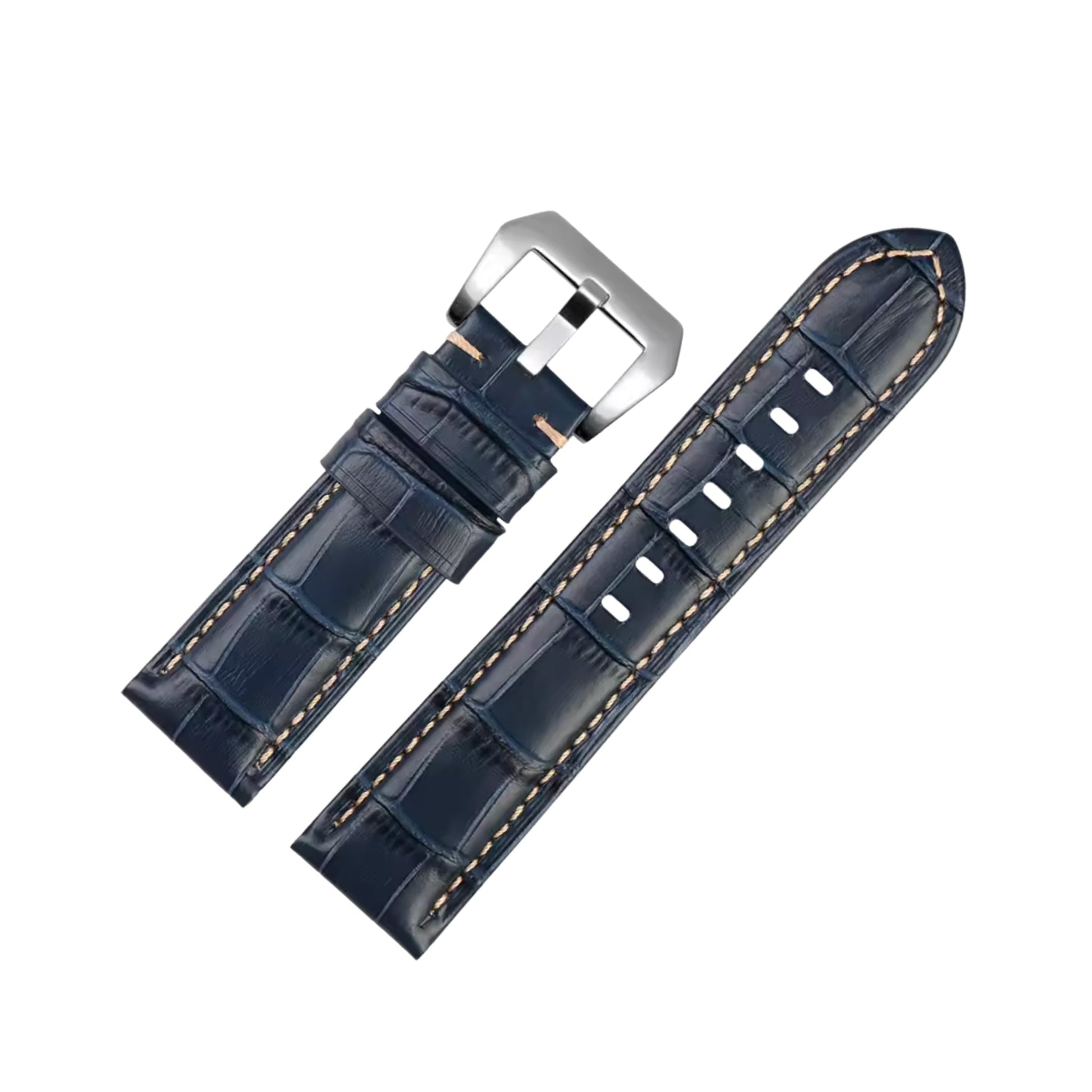 Leather Pattern Strap – Compatible with 22–26mm Watches | Wellstraps™ Wellstraps