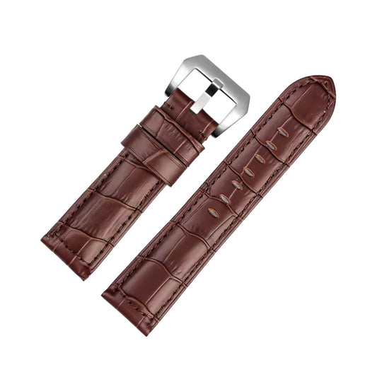 Leather Pattern Strap – Compatible with 22–26mm Watches | Wellstraps™ Wellstraps