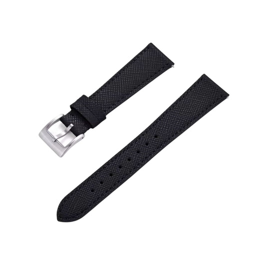 Leather Strap - Black - Classic Design Wellstraps
