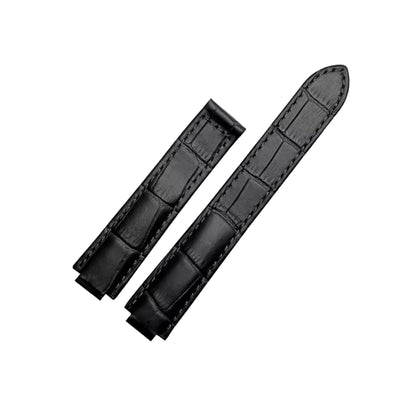 Crocodile Leather Watch Strap – Classic Replacement Band Wellstraps