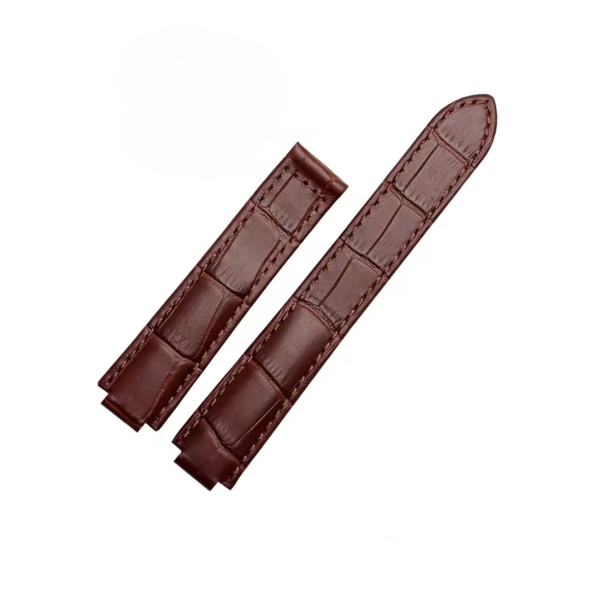 Crocodile Leather Watch Strap – Classic Replacement Band Wellstraps
