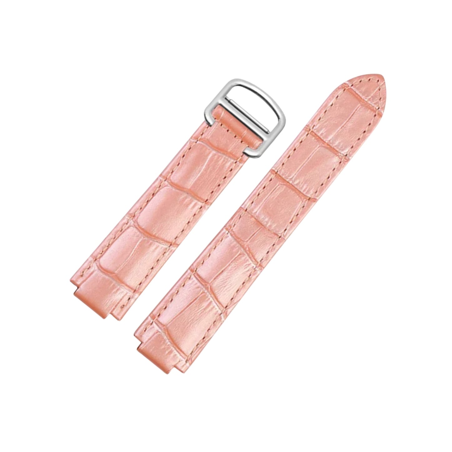 Crocodile Leather Watch Strap – Classic Replacement Band Wellstraps