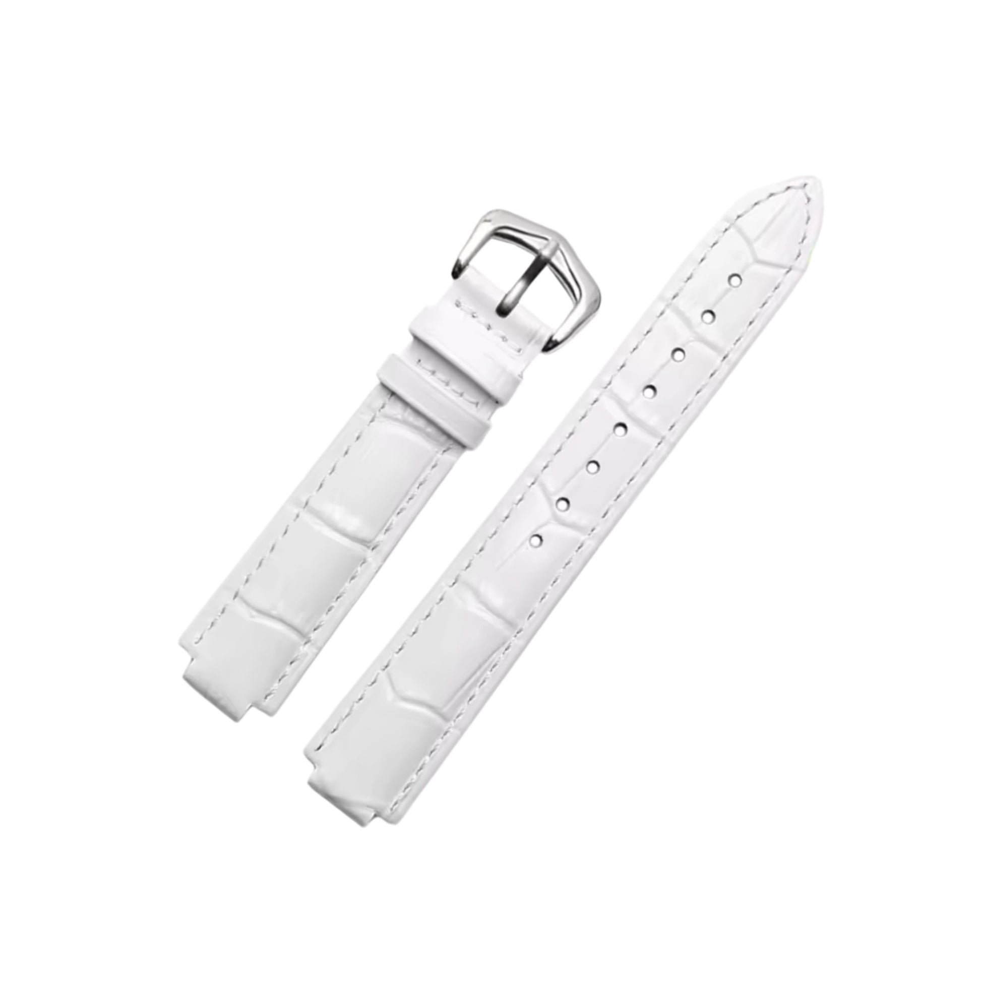 Crocodile Leather Watch Strap – Classic Replacement Band Wellstraps