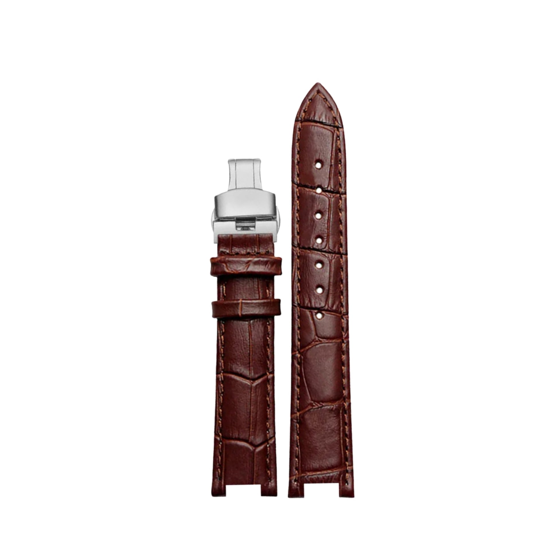 Leather Watch Strap - Premium Replacement Band in Multiple Colors | Wellstraps™ Wellstraps