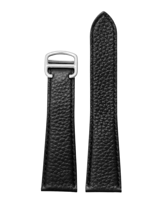 Leather Watch Strap – Black | Wellstraps™ Wellstraps