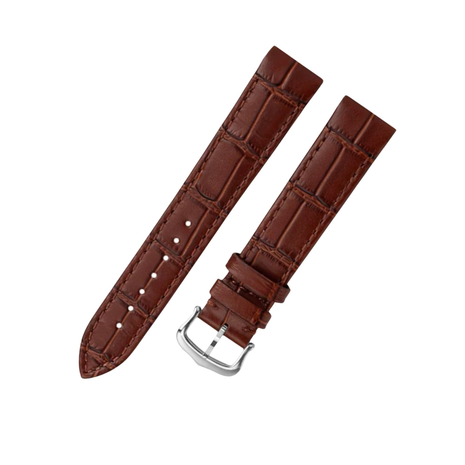 Premium Leather Strap – 15.5mm, 18mm, 19mm – For Luxury Watches Wellstraps