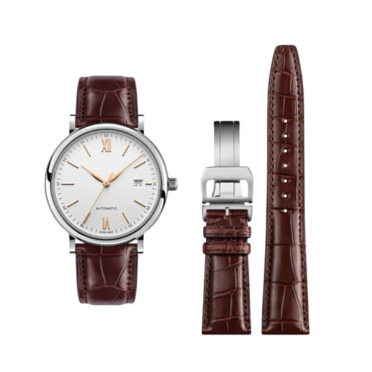 Leather Strap – Compatible with 20/21/22mm Watches | Wellstraps™ Wellstraps